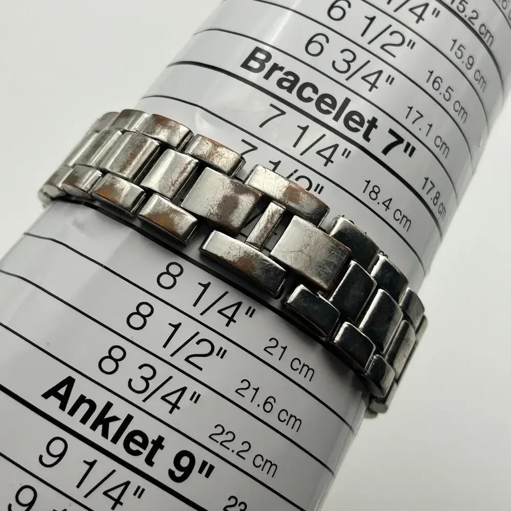 New York & Company (NY&C) Women's Silver-Tone Crystal Analog Quartz  Watch